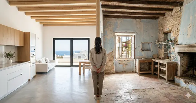 Should I Buy a Renovated Property or Renovate One Myself in Greece?
