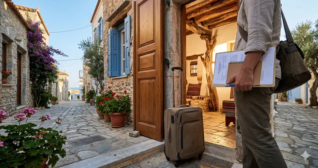 What to Do on Your 2 or 3 Property Visits to Greece Before Renovation
