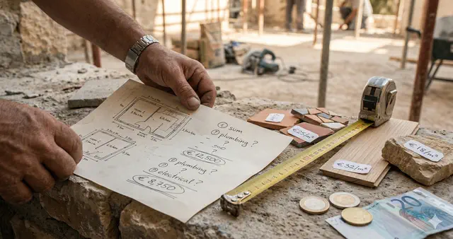 Renovation Cost Guide for Greece: What Changes the Budget Most